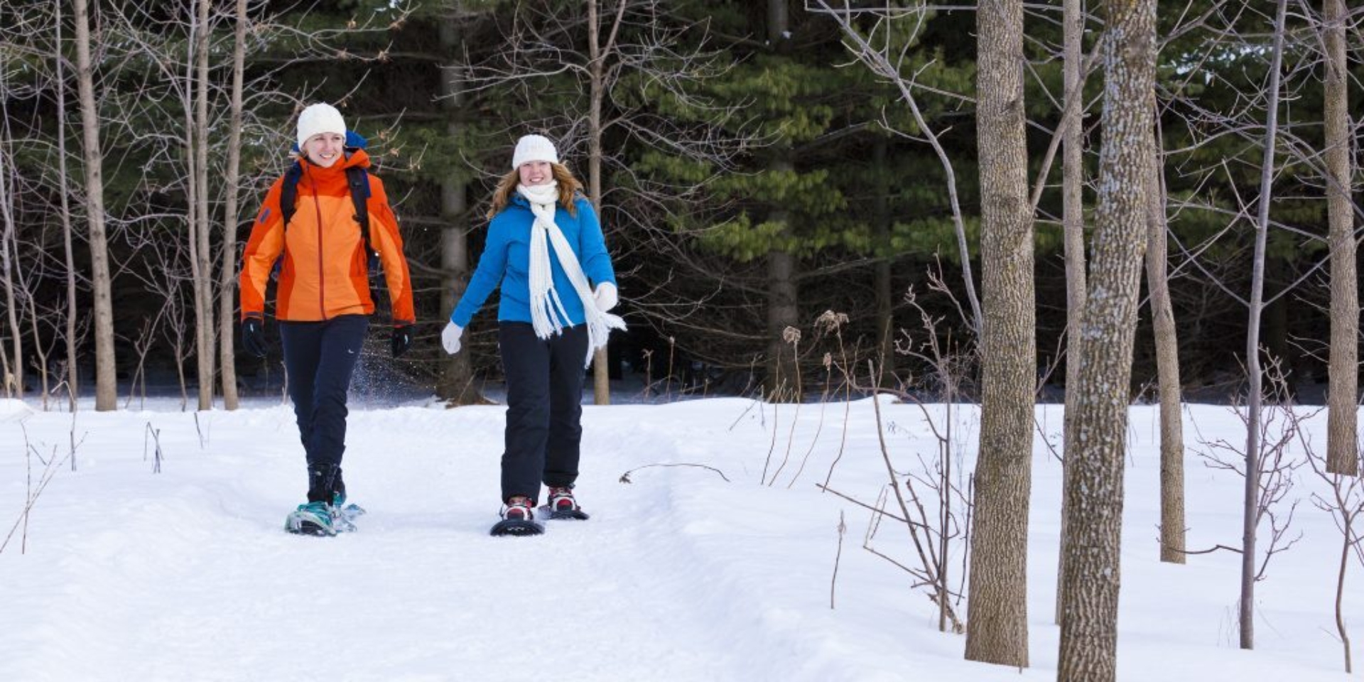 Parc nationle Iles de Boucherville en raquettes